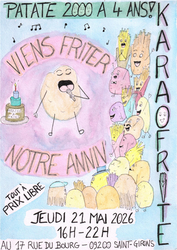 KARAOFRIIIITE + ANNIV DE PATATE 2000